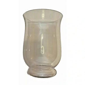 2/$30 Tall Round Glass Vase